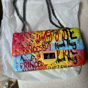Colorful Graffiti Women's Bag